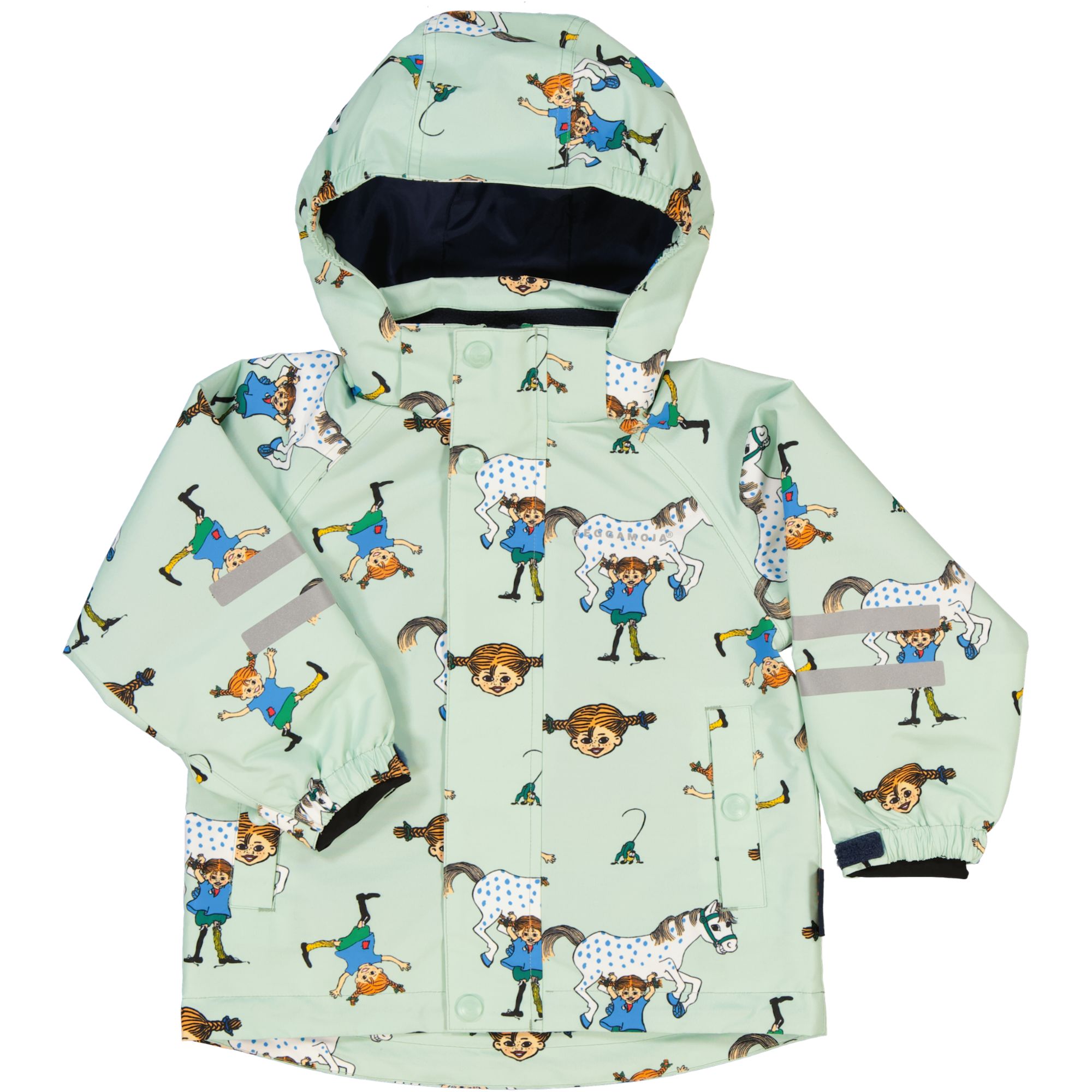 Pippi Langstrumpf shell jacket Mint