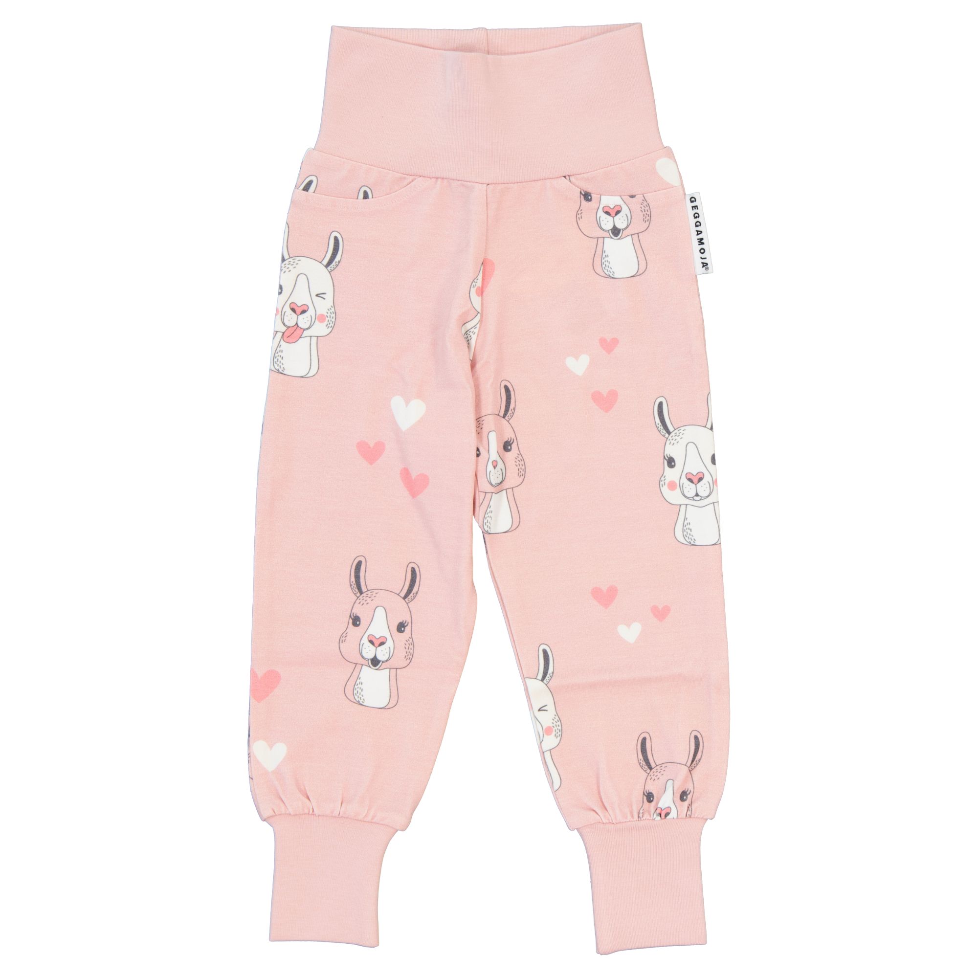 Babyhose Bambus Rosa Lama