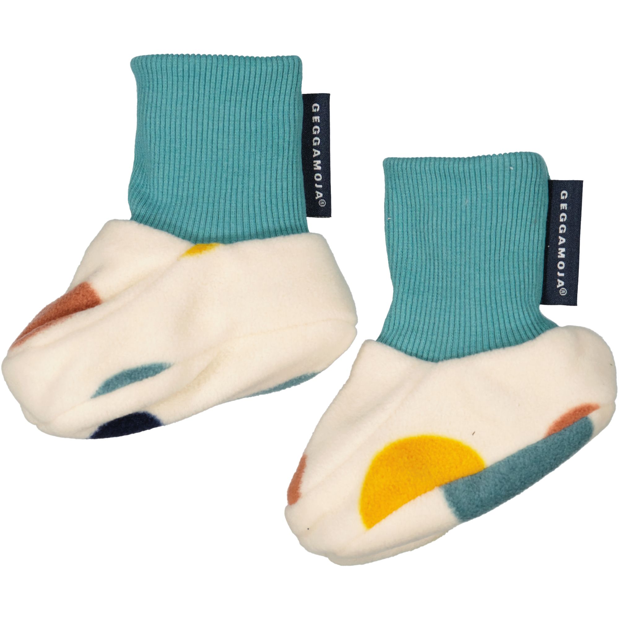 Fleece sokker Multidot Beige One Size
