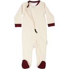 Baby pyjamas 2-way zip Offwhite  50/56