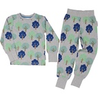 Bamboo two piece pyjamas Trees 122/128