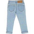 Unisex 5-pocket jeans Denim l.Sininen wash 110/116