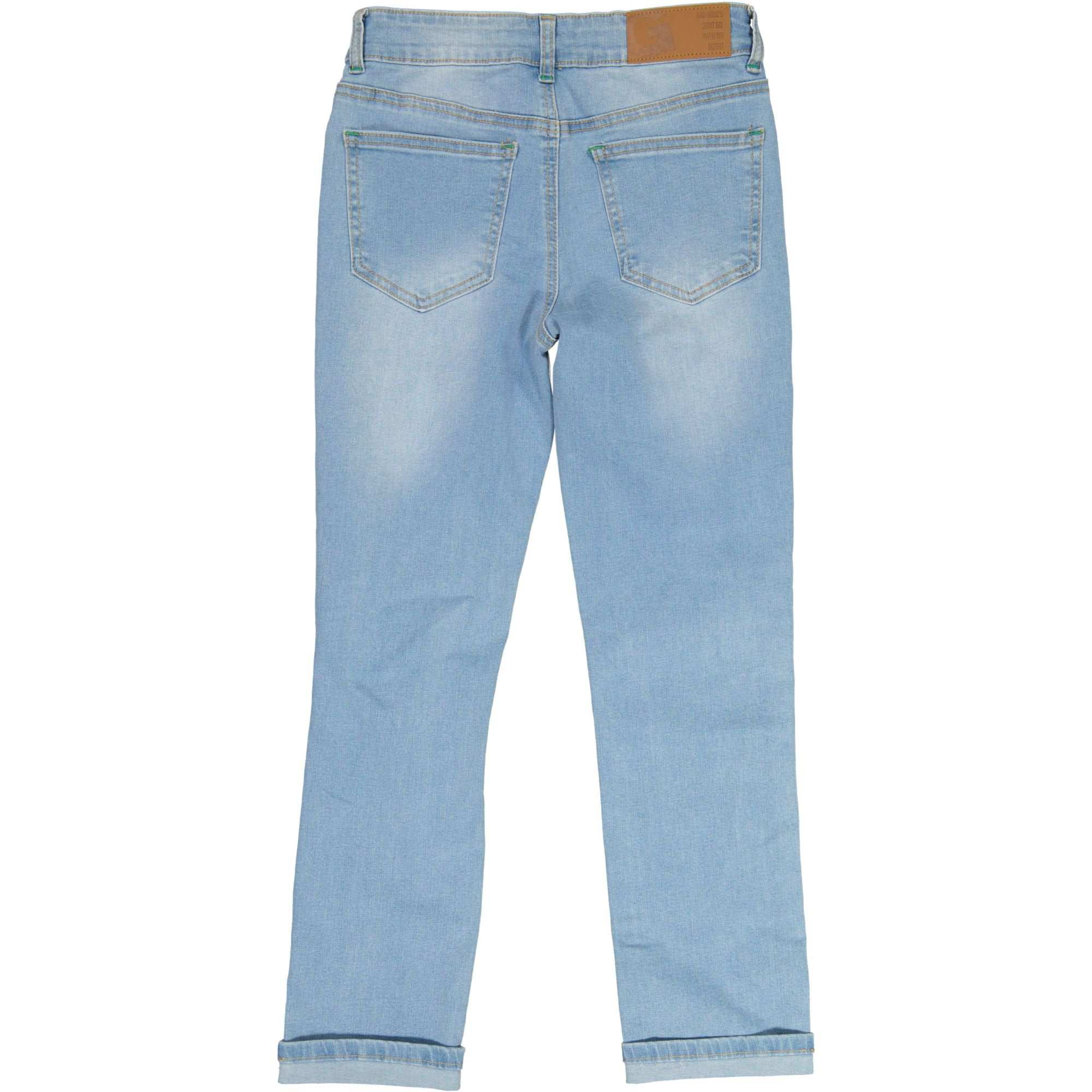 Unisex loose fit jeans Denim Sininen wash